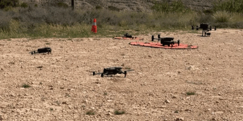 El municipio de San Vicente del Raspeig acoge un simulacro del uso de drones con fines de vigilancia