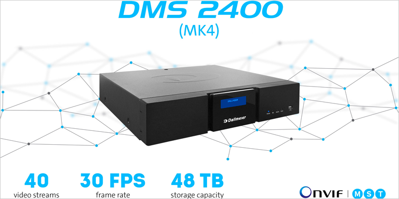 Dallmeier lanza la revisión MK4 del dispositivo de grabación DMS 2400 con una capacidad mayor