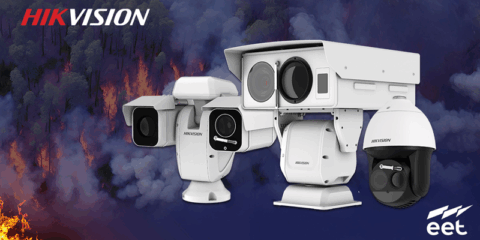 La oferta del distribuidor EET incorpora las cámaras térmicas forestales con IA de Hikvision