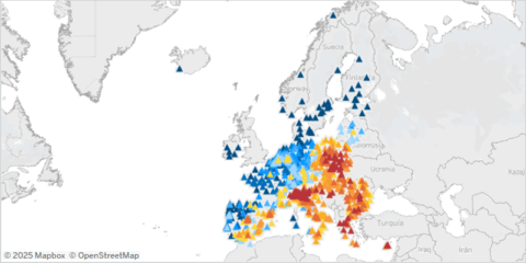 Oulu es la ciudad europea con mejor calidad del aire, según el visor online actualizado de la AEMA
