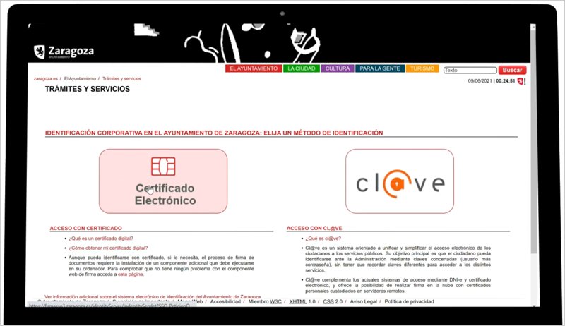digitalización del padrón municipal de Zaragoza
