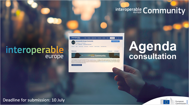 Consulta sobre la Agenda de la Europa Interoperable