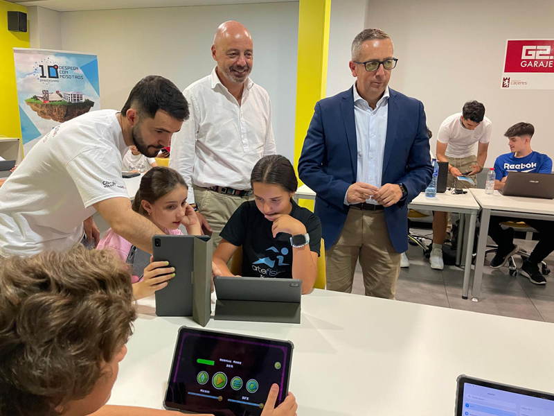 formación en competencias digitales en Cáceres