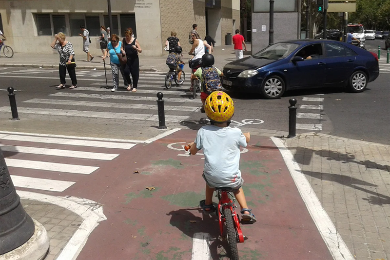sistema para medir las emisiones del tráfico en la ciudad de Valencia