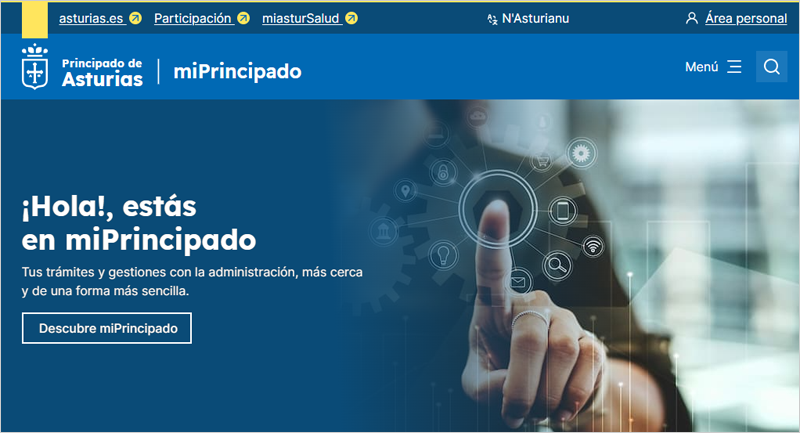 nueva plataforma digital miPrincipado