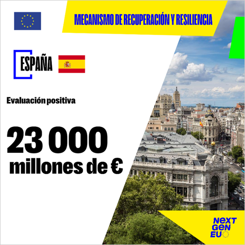 quinto pago a España del Mecanismo de Recuperación y Resiliencia