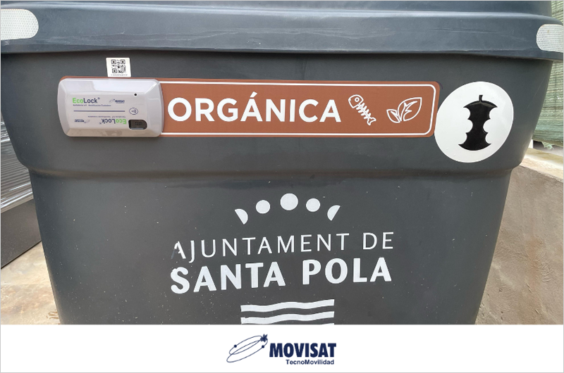 La solución EcoLock de MOVISAT aborda los desafíos europeos en la tasa de residuos