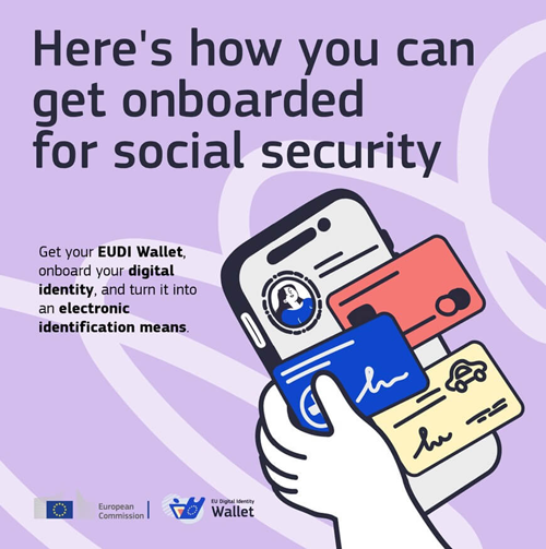 Credenciales digitales para la seguridad social