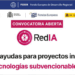 Abierta la convocatoria de ayudas RedIA para proyectos tecnológicos con impacto en sectores productivos