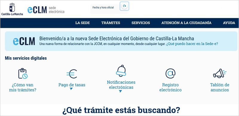 modernización de la plataforma de administración electrónica de Castilla-La Mancha