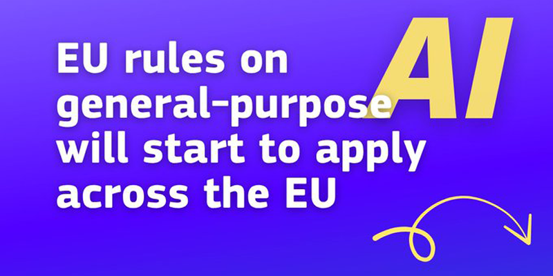 Entran en vigor las normas sobre modelos de IA de propósito general de la Unión Europea