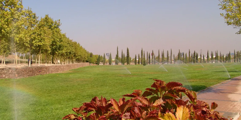 En marcha un proyecto piloto de riego inteligente de parques y jardines en Alcorcón