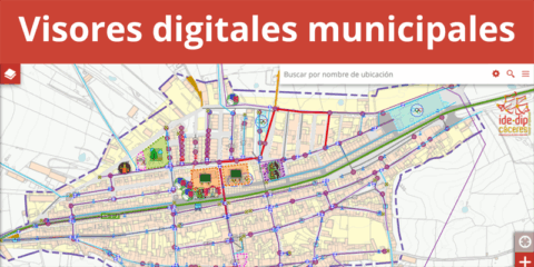 Nuevos visores digitales con datos municipales de ayuntamientos de la provincia de Cáceres