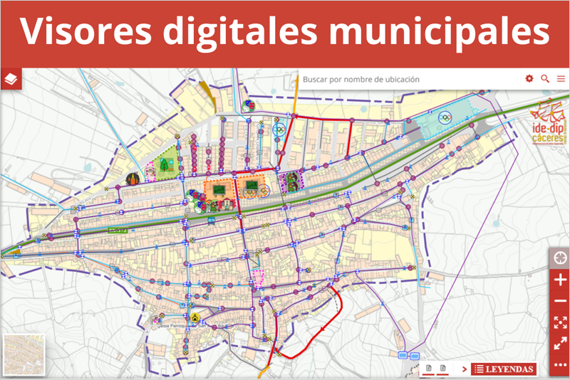 En marcha visores digitales con datos municipales de ayuntamientos de la provincia de Cáceres