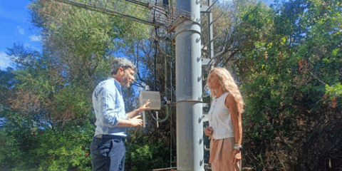 La nueva antena de Es Castell refuerza la cobertura de la Red IoTIB de Baleares