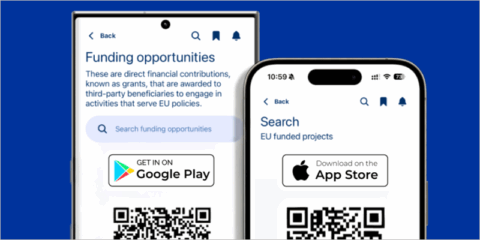 La Comisión Europea presenta una nueva aplicación móvil para facilitar el acceso a la financiación de la UE