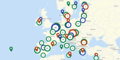 La Comisión Europea lanza un mapa interactivo con datos actualizados sobre el Pacto Europeo por el Clima