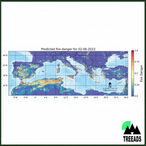 predicción de riesgo de incendios