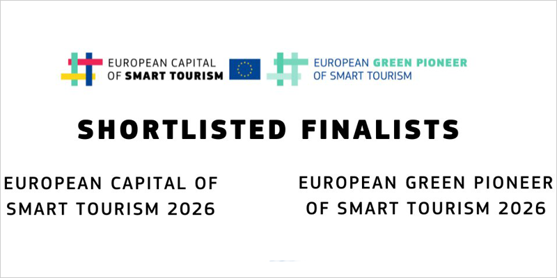 ciudades finalistas de Capital Europea y Pionero Verde Europeo del Turismo Inteligente 2026