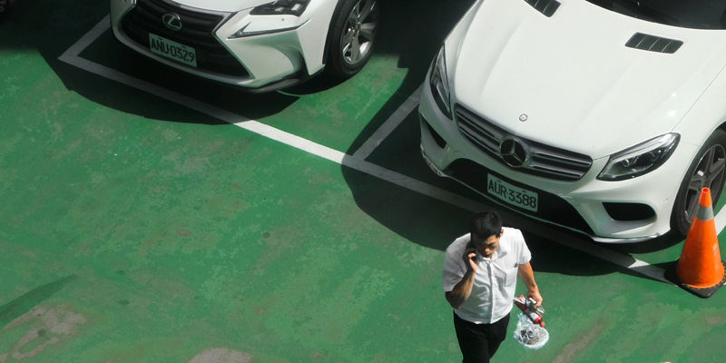 tecnología de smart parking