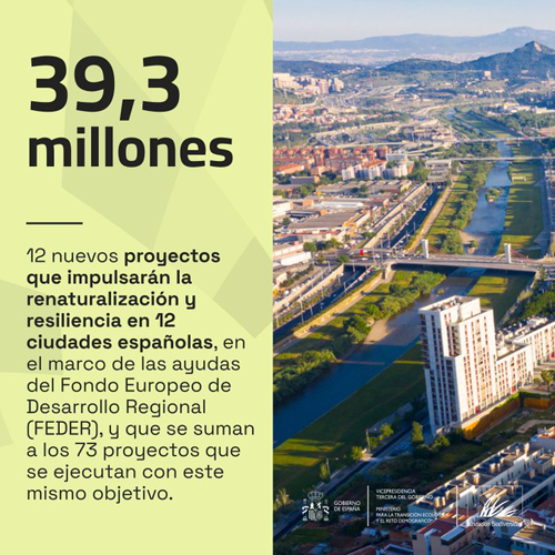 ayudas para la renaturalización y resiliencia urbana