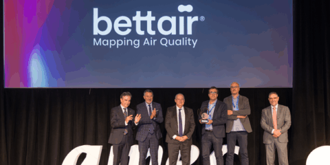 Bettair Cities es doblemente galardonada en la Positive Industry Night 2025 de AMEC