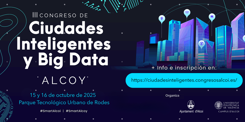cartel del III Congreso de Ciudades Inteligentes y Big Data