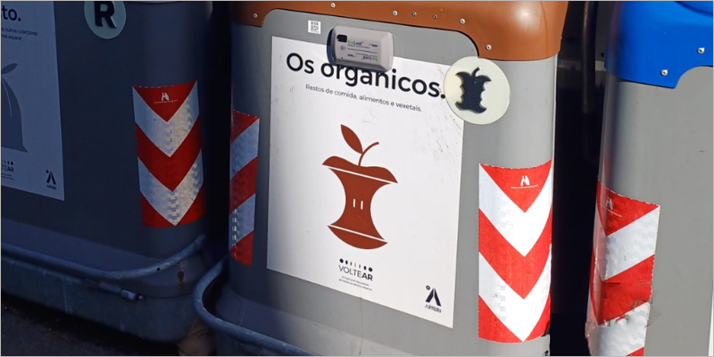 MOVISAT, partner tecnológico de Arteixo en su programa de cierre de contenedores orgánicos
