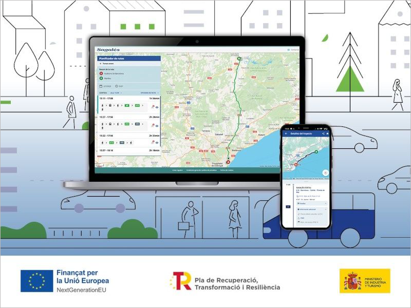Nuevo planificador de rutas de Sagalés