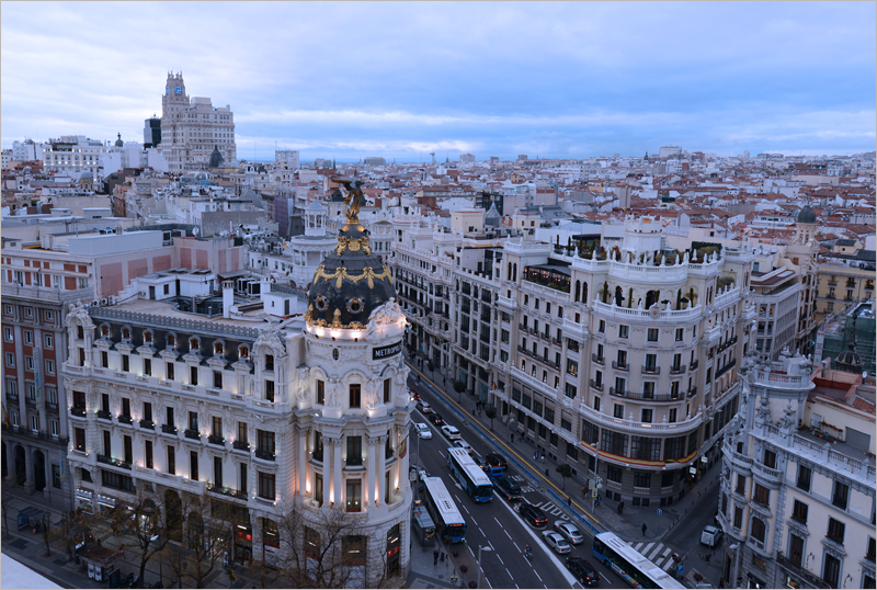 Panorámica de Madrid