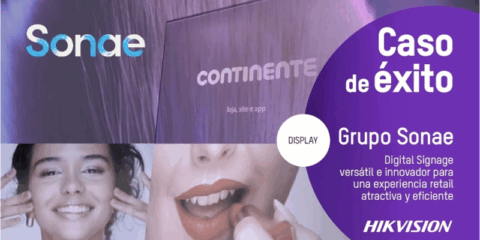 Hikvision moderniza las tiendas del Grupo Sonae con pantallas digitales inteligentes
