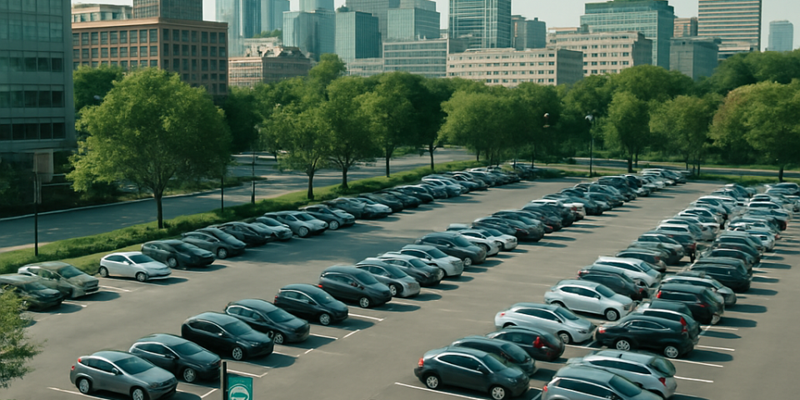 estacionamiento urbano