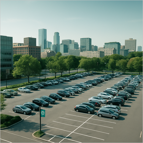 estacionamiento urbano