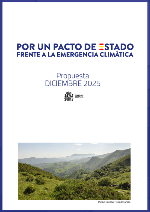 Nueva propuesta de Pacto de Estado frente a la Emergencia Climática