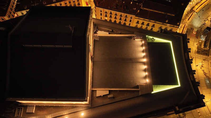 cubierta del Teatro Real