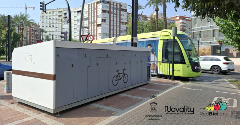 Novality recibe el Premio RedBici 2025 por la mejor infraestructura de aparcamiento