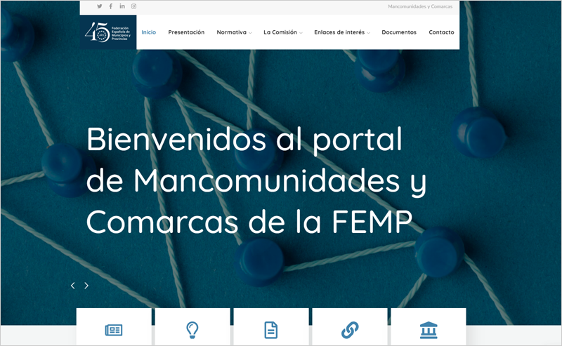 Portal de Mancomunidades y Comarcas de la FEMP