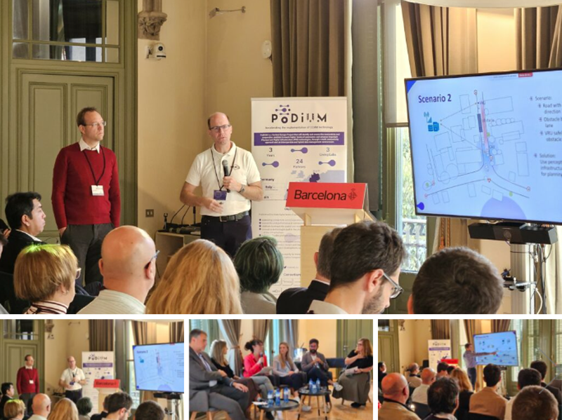 El pasado 19 de noviembre se celebró el evento final del proyecto en Barcelona, donde se realizaron charlas, presentaciones y demostraciones.