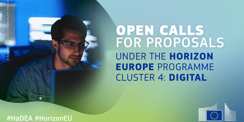 convocatorias digitales del programa de investigación e innovación Horizonte Europa 2026