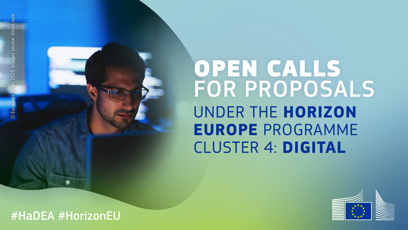 convocatorias digitales del programa de investigación e innovación Horizonte Europa 2026