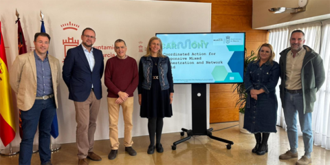 Murcia será ciudad piloto del proyecto Carmony para desarrollar soluciones de gestión urbana