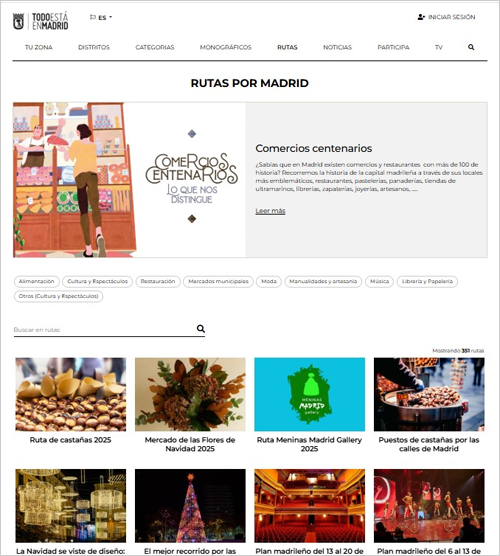 La plataforma ‘Todo está en Madrid’ amplía su alcance e incorpora última tecnología