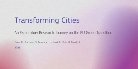 Un informe del JRC analiza cómo las ciudades contribuyen a acelerar la transición verde urbana