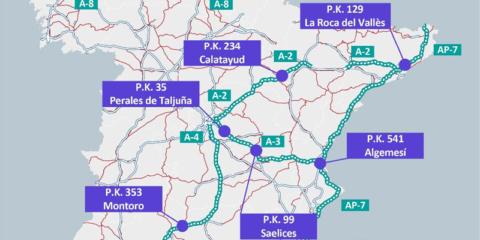 Aprobadas nuevas áreas de servicio con estaciones de recarga ultrarrápida para vehículos eléctricos