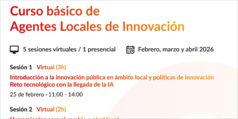 La Red Innpulso lanza un curso para fortalecer las capacidades en innovación pública de los ALI