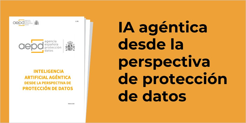 Un documento incluye medidas para garantizar la protección de datos al utilizar IA agéntica
