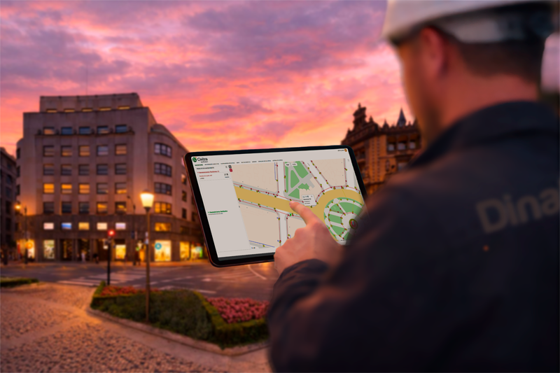 Dinalan se diversifica con un GMAO que digitaliza la gestión de luminarias, semáforos, fuentes, mobiliario urbano, etc. para alcanzar mayor eficiencia y sostenibilidad.