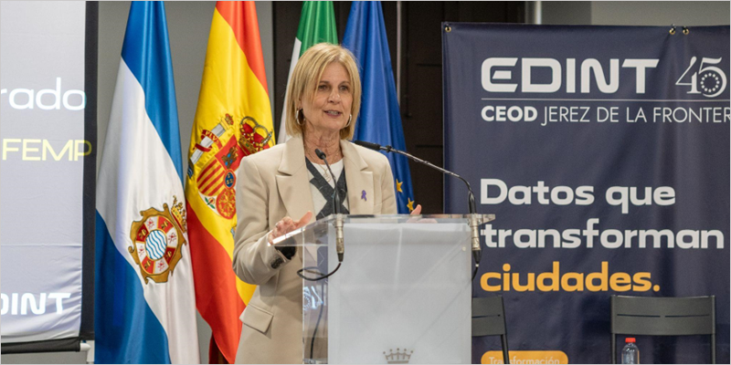 María José García Pelayo, alcaldesa de Jerez de la Frontera y Presidenta de la FEMP