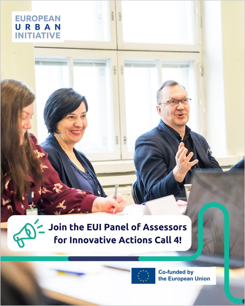 Se buscan evaluadores para proyectos innovadores de la cuarta convocatoria de la Iniciativa Urbana Europea