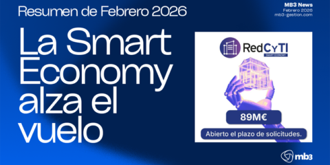 La Smart Economy y los datos centran la actividad de MB3 en el mes de febrero